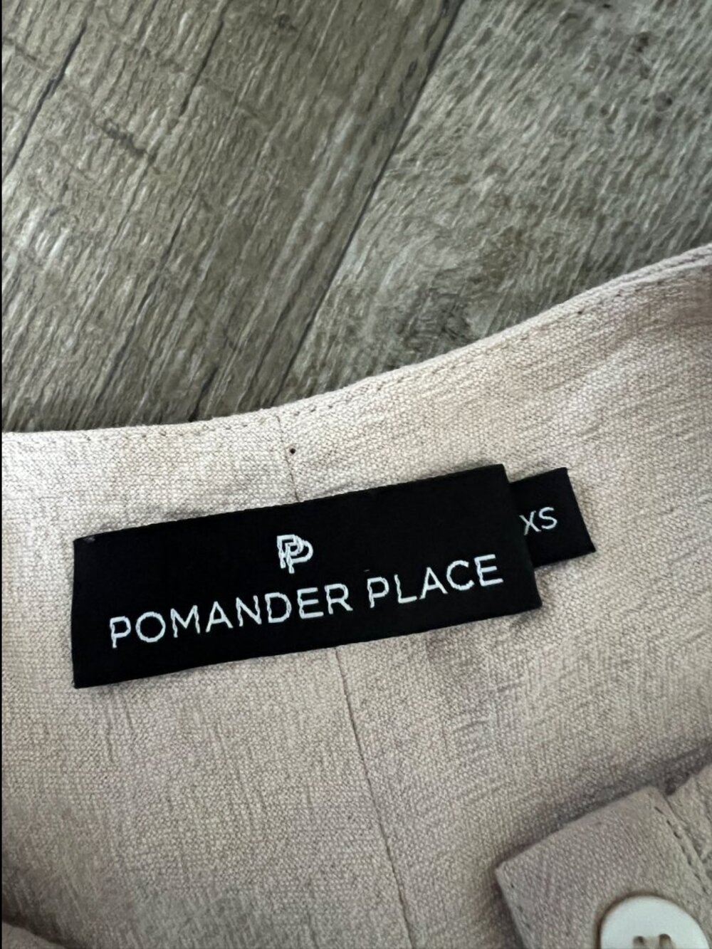 Pomander Place by Tuckernuck Fallon Babydoll Shirt Dress sz XS - Picture 13 of 13
